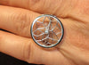 14K White Gold Ring Dream Catcher Design Ring Fashion Ring Fine Jewelry Valentine's Gift Women's Present for Occasions Trendy Jewelry- V1050