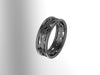 Wedding Band 14K Black Gold Wedding Band Black Rhodium Wedding Band Bridal Jewelry Unique Fine Jewelry Gifts Black Gold Ring Etsy - V1072