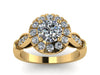 Forever Brilliant Moissanite Engagement Ring Diamond Wedding Ring 14k Gold Bridal Rings Vintage Jewelry Victorian Engagement Ring - V1040