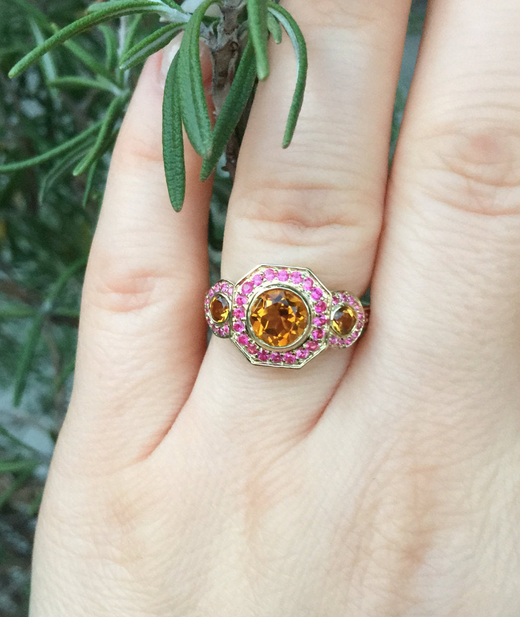 Three Stone Emerald and Diamond Ring – Bella's Fine Jewelers